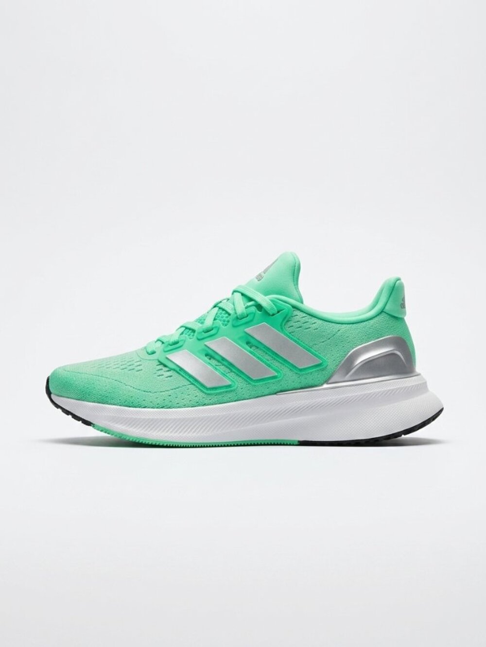 Adidas Women’s Green Mesh Running Sneakers Lace Up Low Top Athletic Shoes